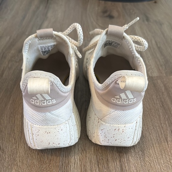 Adidas Cream Kaptir Flow Sneakers - Picture 3 of 9